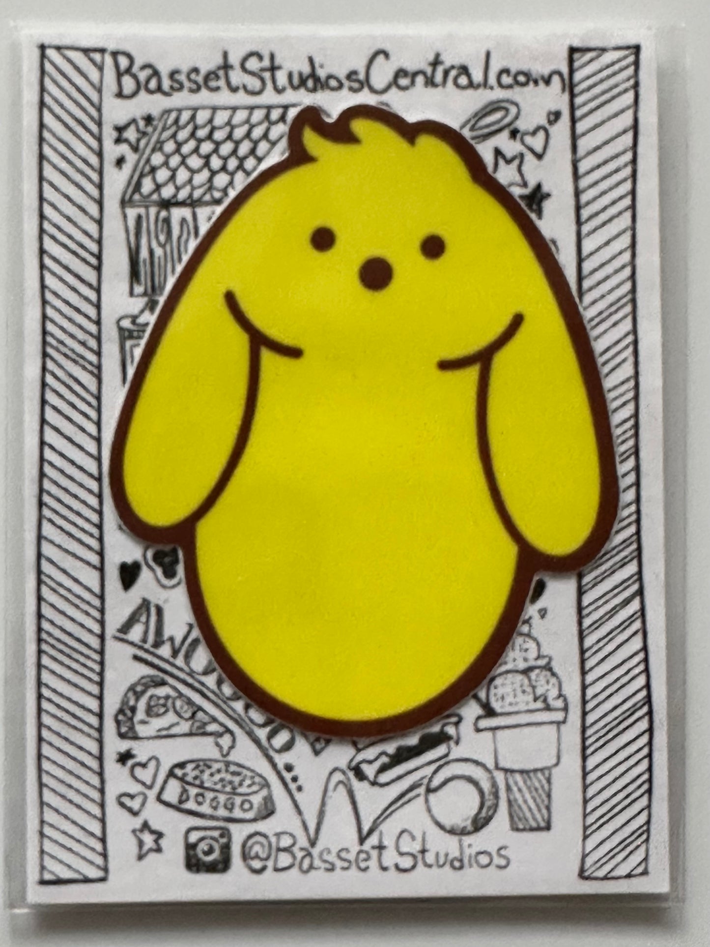 Pupper Peep Sticker
