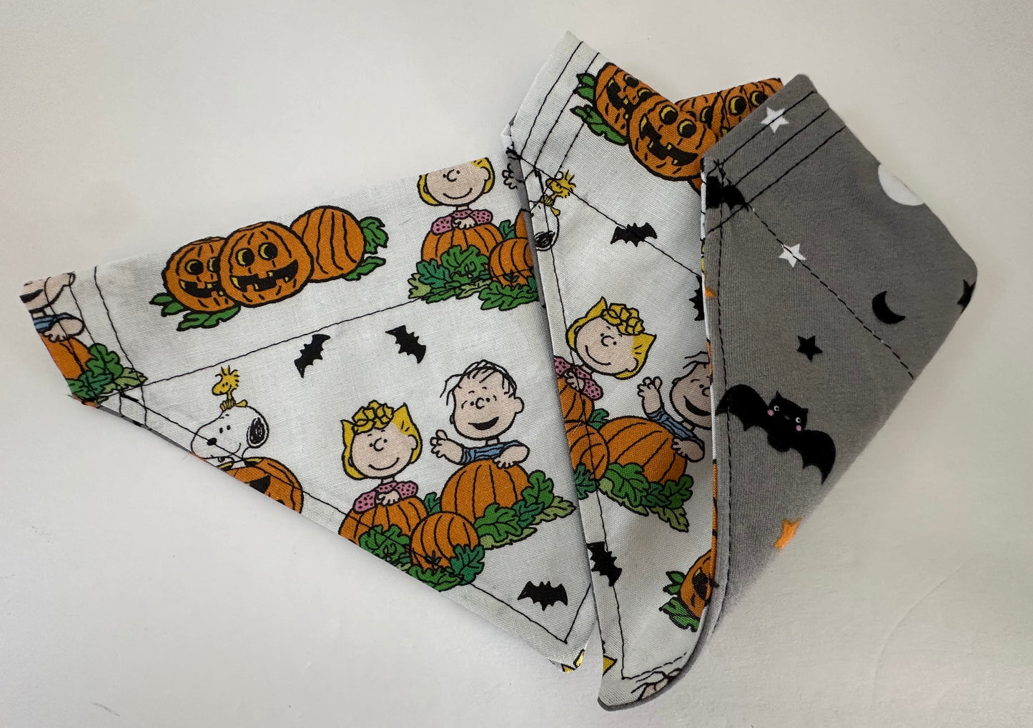 Boo! Reversible Pet Bandana