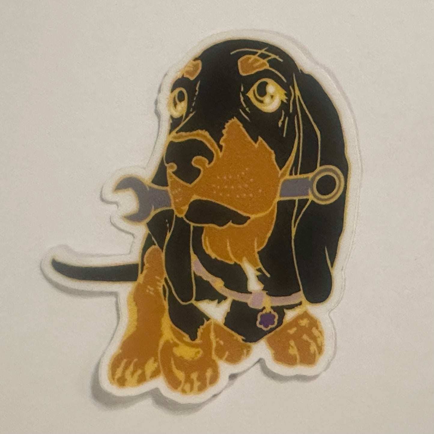 Wrench Pup Stickers (B Grade)