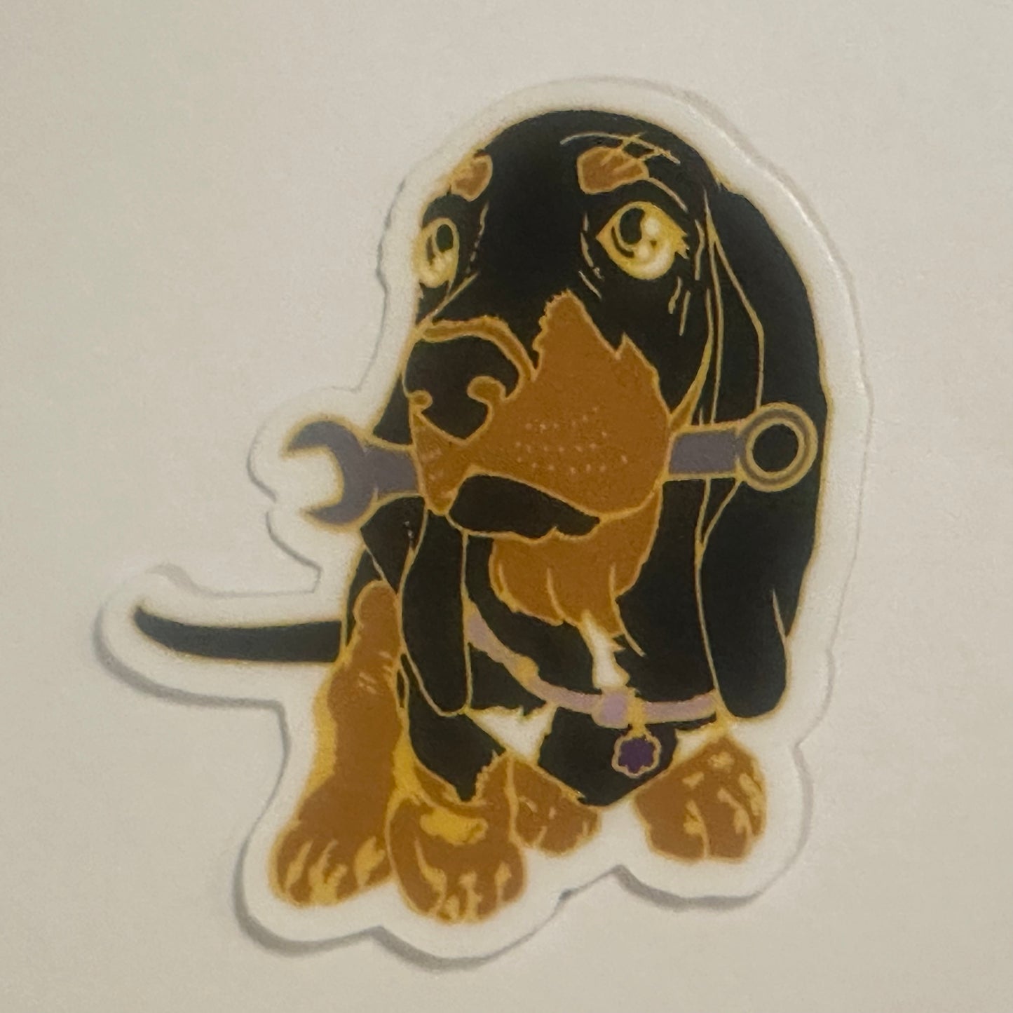 Wrench Pup Stickers (B Grade)