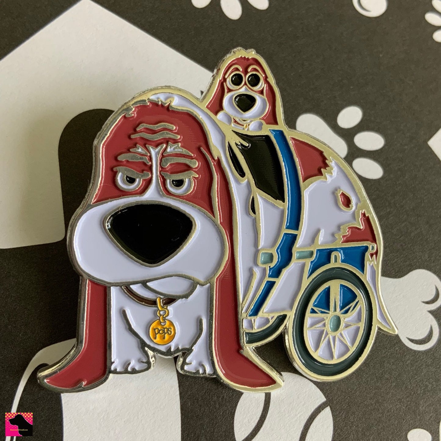 Pops & Tiny Pin