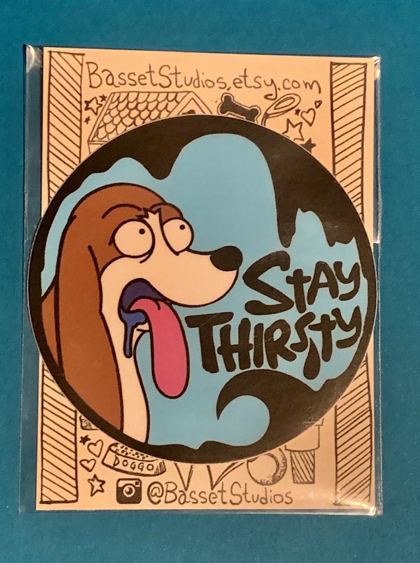 Stay Thirsty Stickers