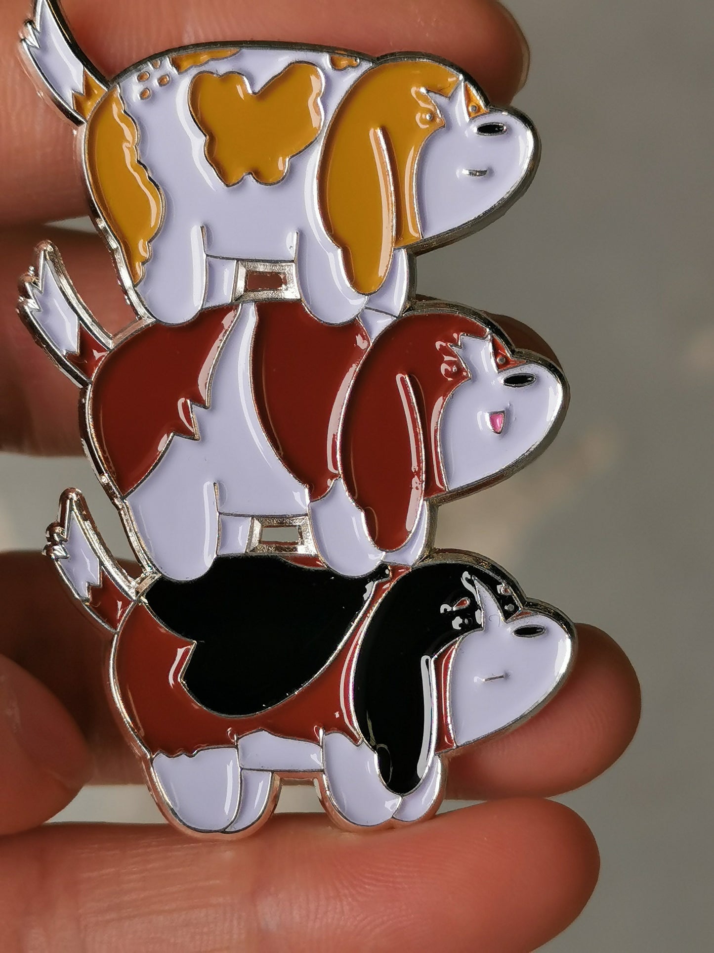 We Bare Bassets Pin