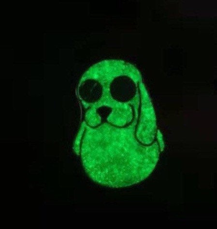 Glow-in-the-Dark Kuchi Puppy Pin